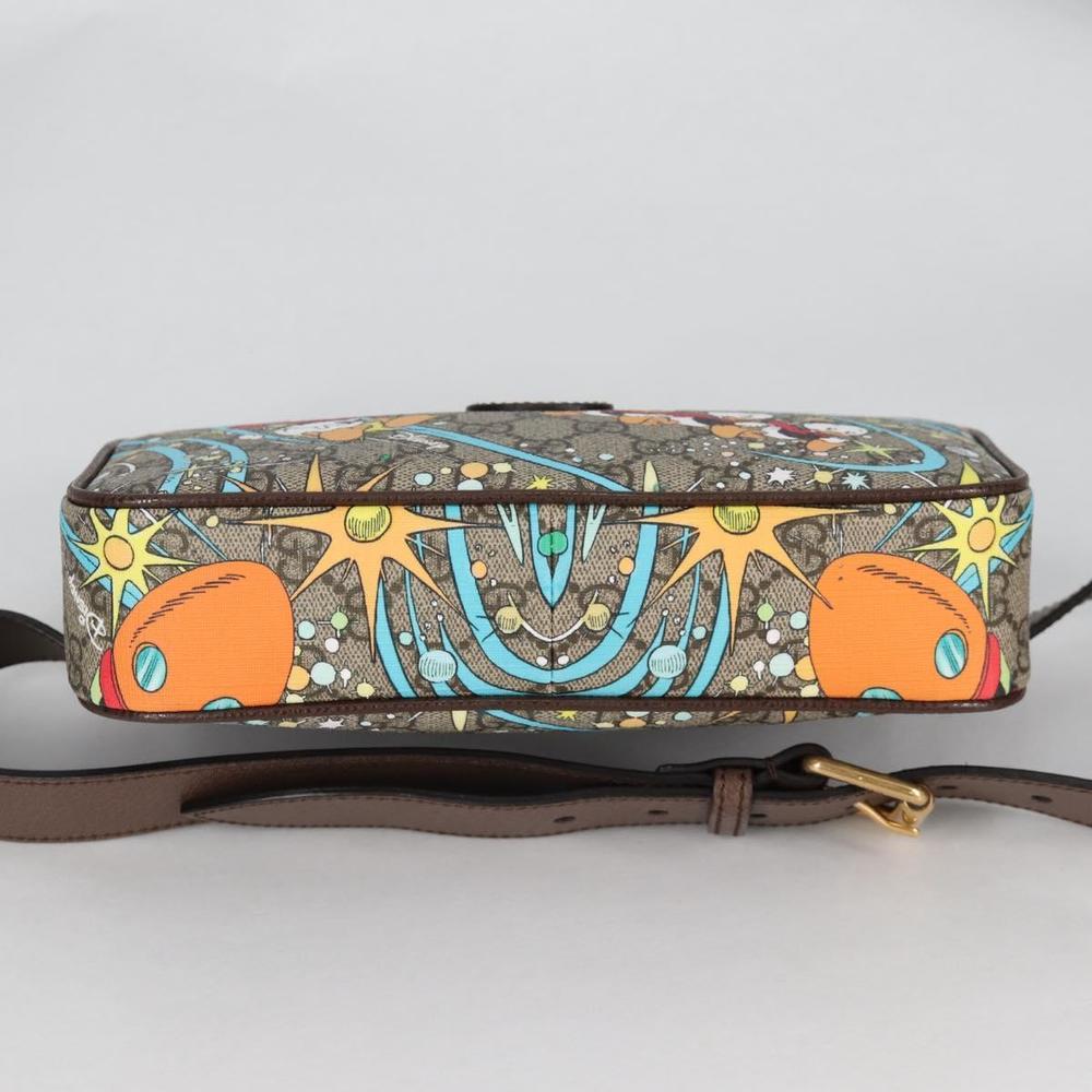 GUCCI GG Supreme Disney Collaboration Waist Bag PVC Beige 602695 Auth 141153M - Picture 5 of 16